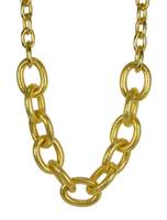 Ben-Amun gold plated textured link necklace