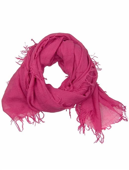 chan luu scarves - cashmere and silk scarf in azalea