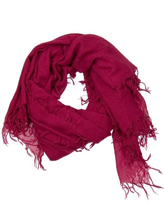 chan luu scarves - cashmere and silk scarf in biking red